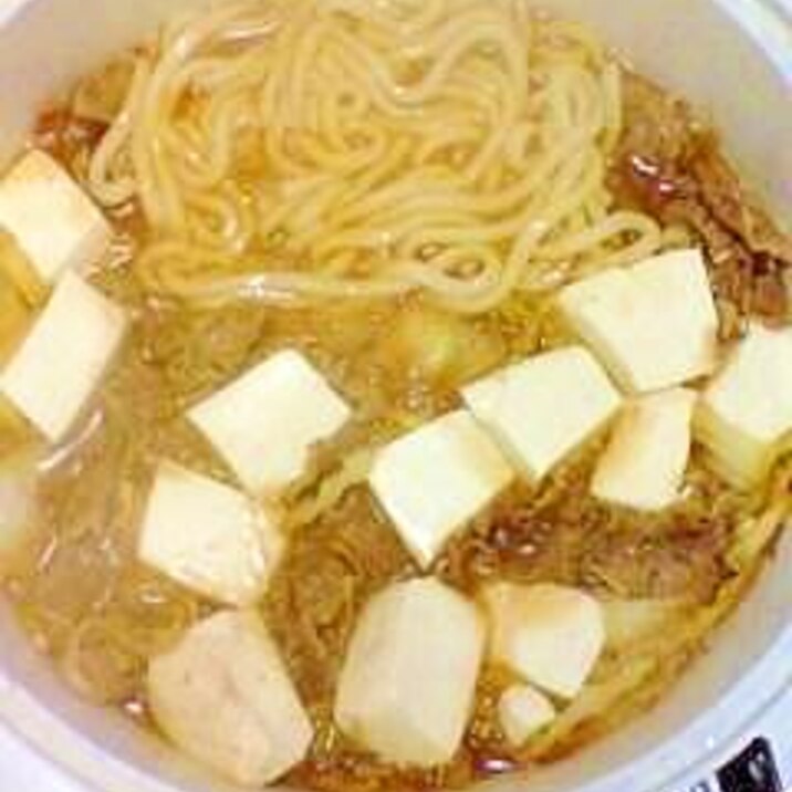 ♢簡単分量♢お手軽すき焼き♢うどん入り♢